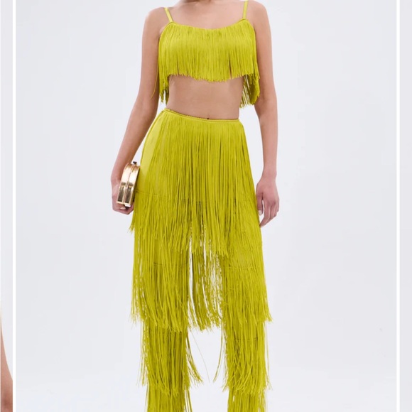 AKIRA Dresses & Skirts - Akira Oh So Fringe set